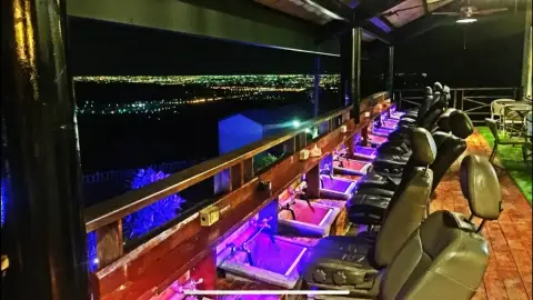 華南天空之夜養生泡腳咖啡